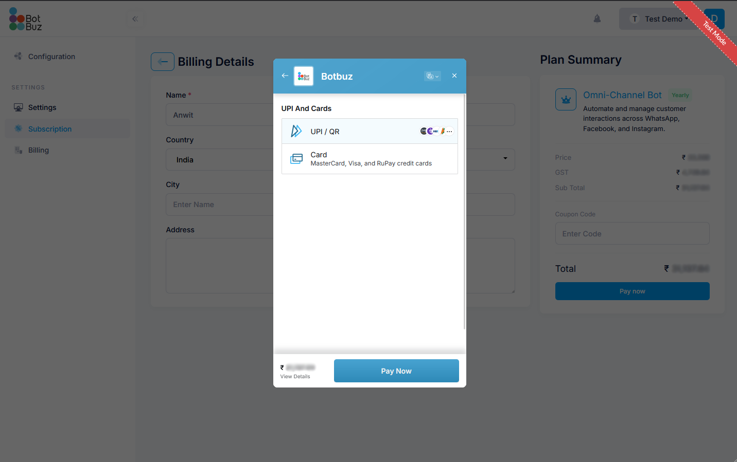 Docusaurus Billing 2