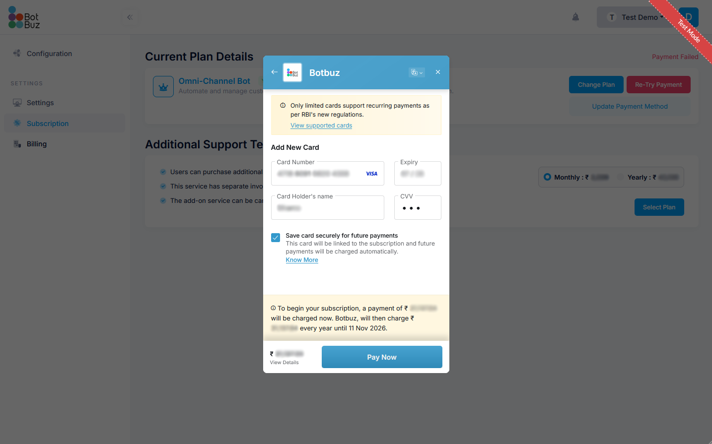 Docusaurus Billing 3