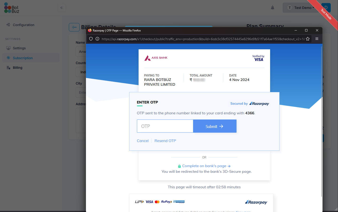 Docusaurus Billing 4