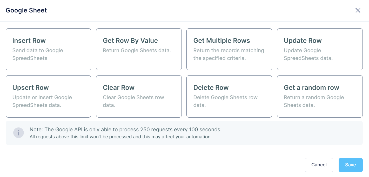 Docusaurus Google Sheet 